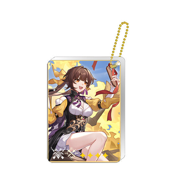 Sushang Honkai Star Rail Acrylic Charm Honkai Star Rail Keychains (27)