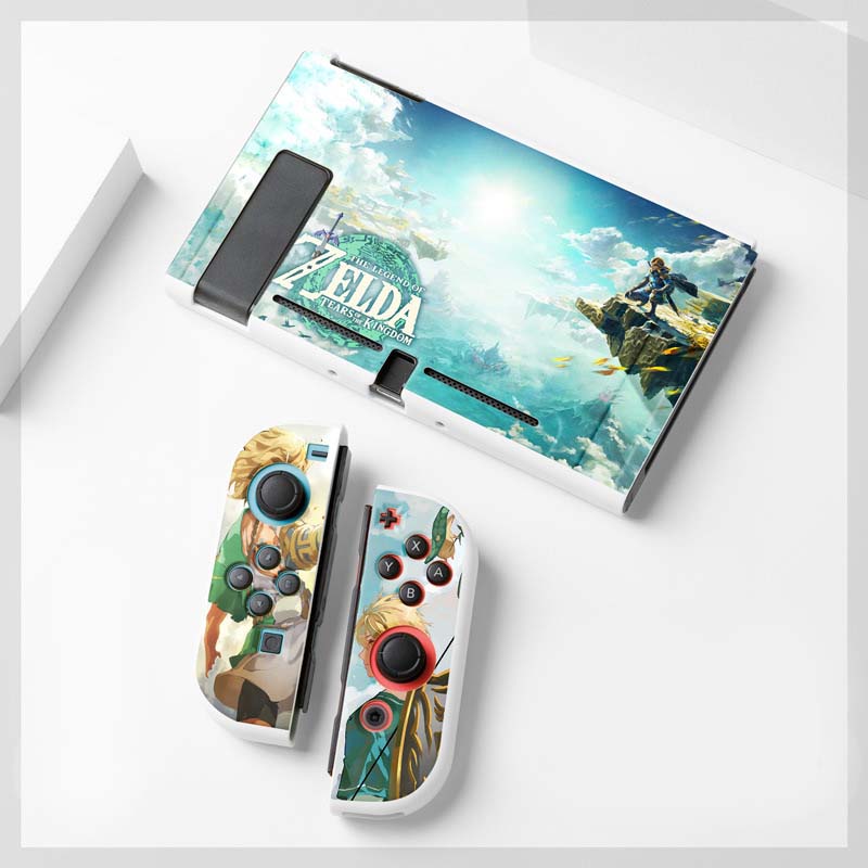 Tears of the Kingdom Switch OLED Case Soft TPU Legend of Zelda TOTK Switch Lite Cover (3)