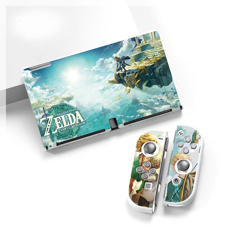 Tears of the Kingdom Switch OLED Case Soft TPU Legend of Zelda TOTK Switch Lite Cover (4)