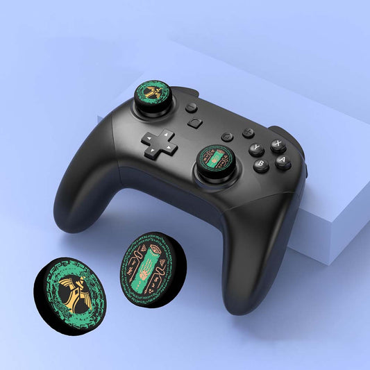 Tears of the Kingdom Switch OLED Thumb Grips Zelda Controller Joystick Caps (2)