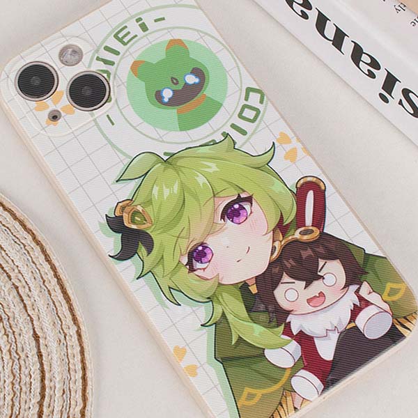 Genshin Impact Phone Cases with Tighnari and Collei