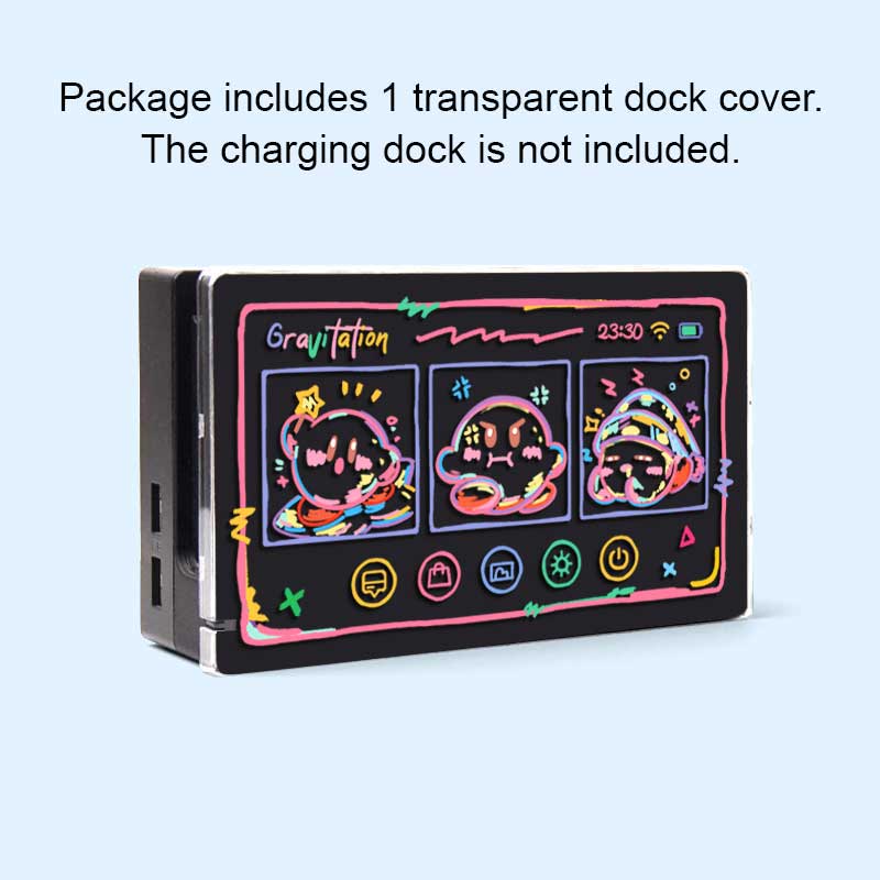 Kirby Switch Charging Dock Cover: Stylish Protection