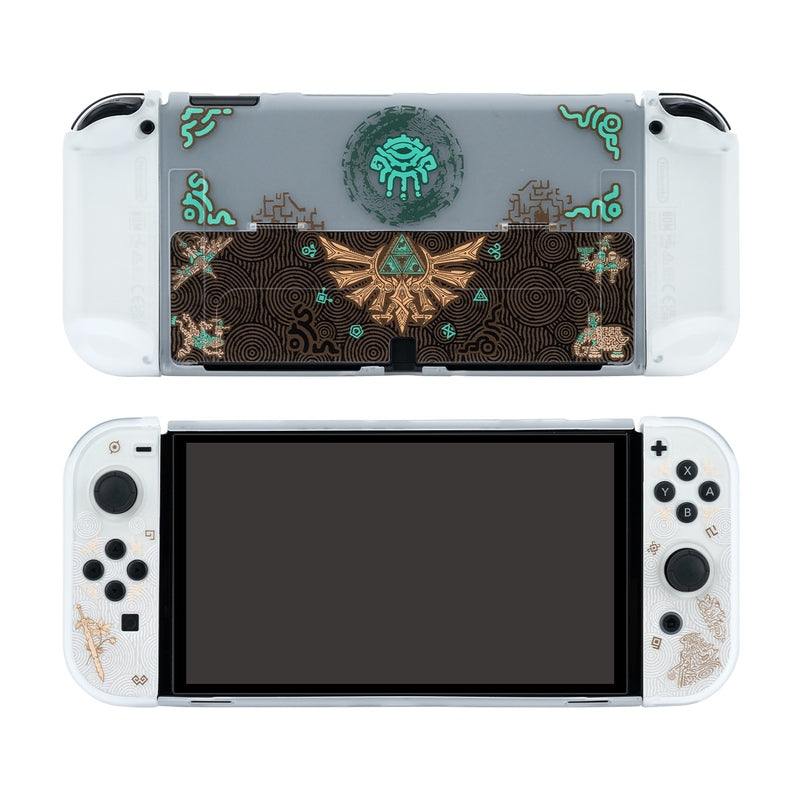Triforce Zelda Switch OLED Case Cool Zelda Switch Shell Cover Case (2)