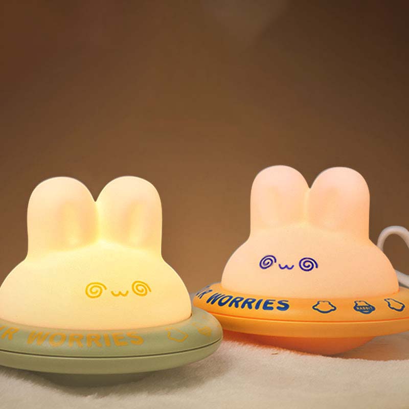 Cute Bunny LED Night Light with Customizable Lighting