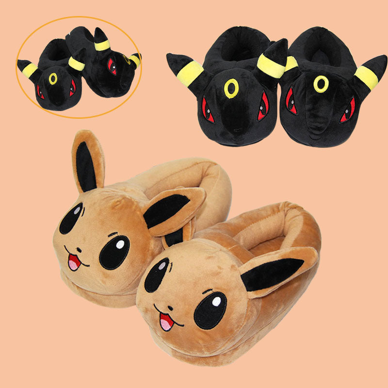 Cute House Slippers for Umbreon lovers