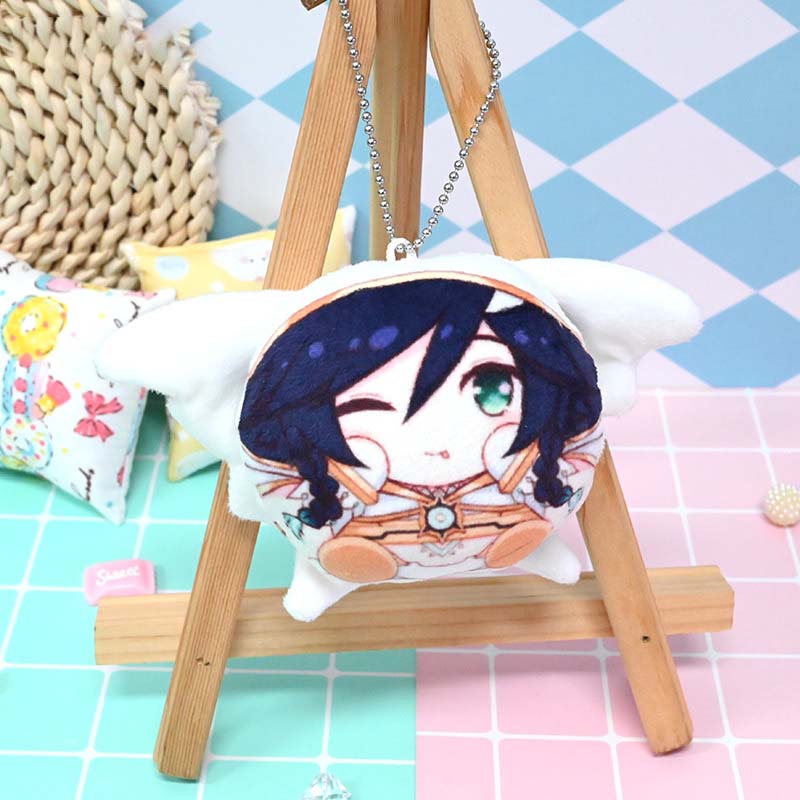Venti Genshin Impact Plush Keychain Cute Genshin Plushie Toy Gift for Genshin Impact Fans (6)