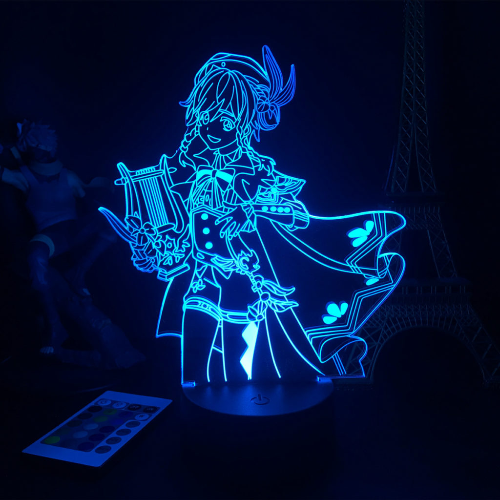 Genshin Impact Desk Lamp with Remote