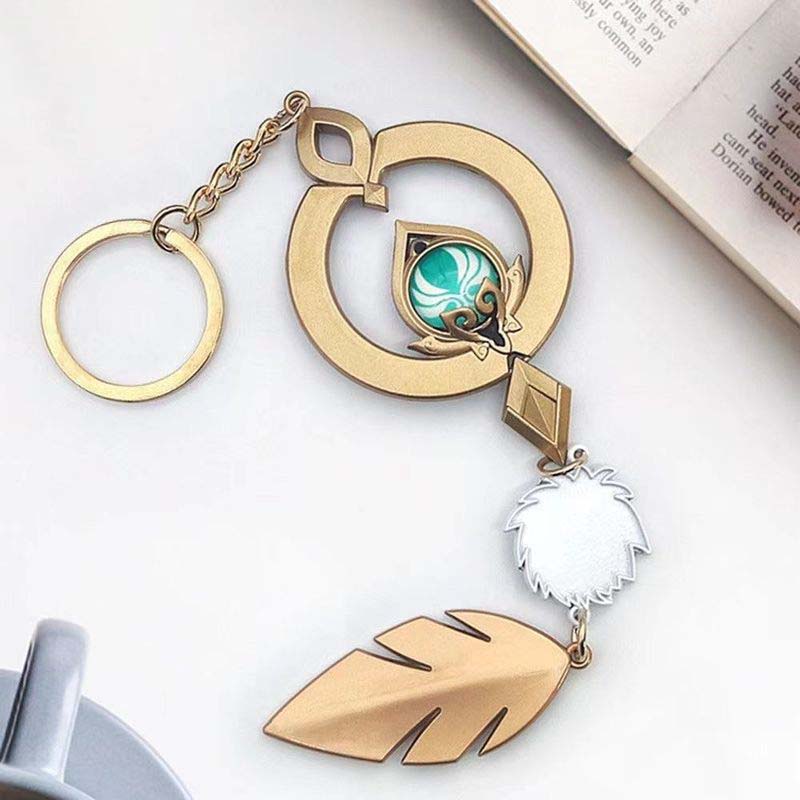 Genshin Impact Scaramouche Keychain: Glowing Vision