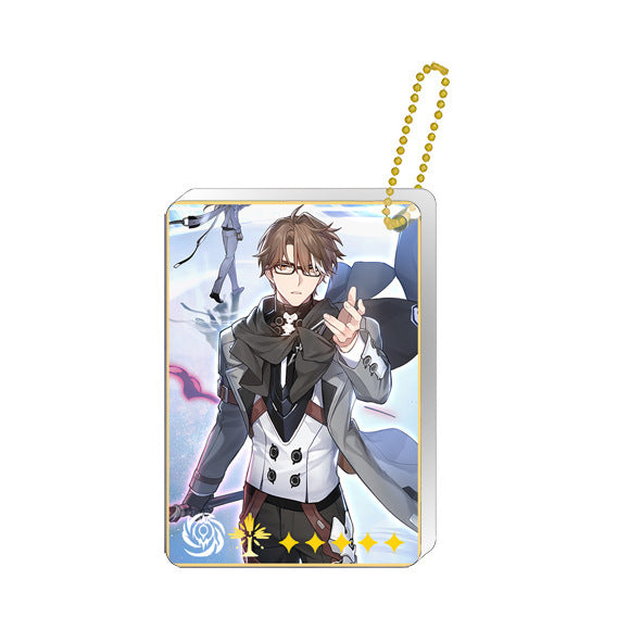 Welt Honkai Star Rail Acrylic Charm Honkai Star Rail Keychains (29)