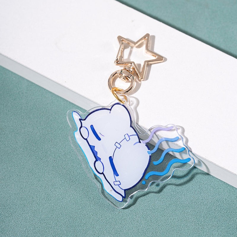 Wubbaboo Keychains Star Rail Phone Charm Astral Spirits Wubbaboo Acrylic Charm (12)