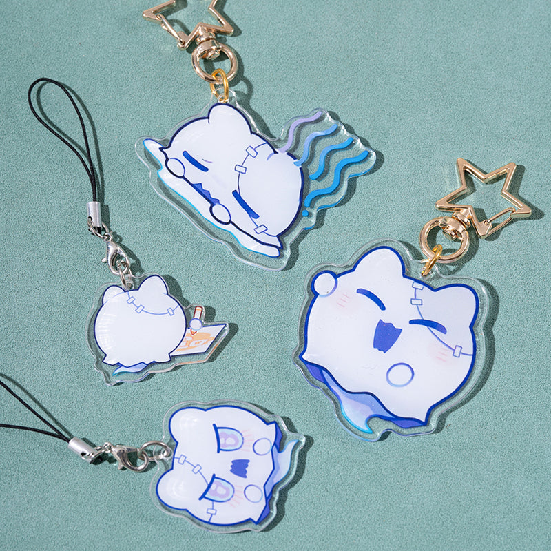 Honkai Star Rail Wubbaboo Keychains