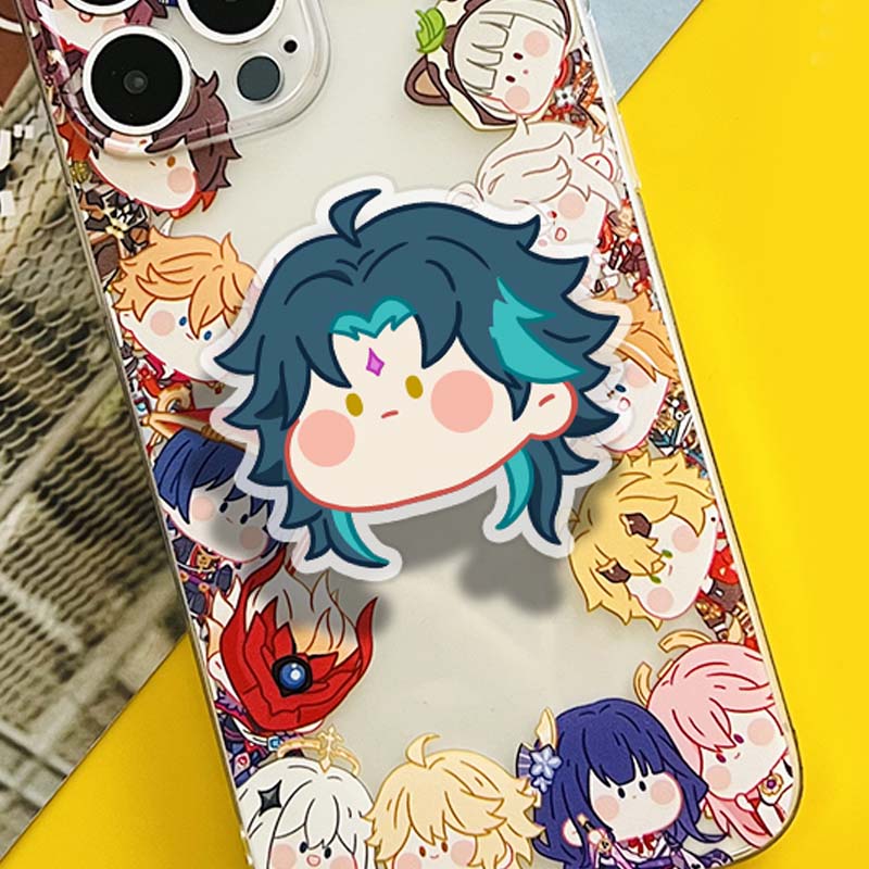 Xiao Genshin Impact Phone Grips Cute Genshin Merch Kawaii Genshin Gifts (1)
