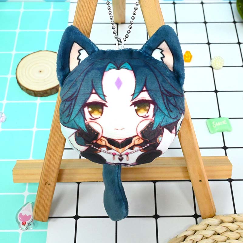 Xiao Genshin Impact Plush Keychain Cute Genshin Plushie Toy Gift for Genshin Impact Fans (7)