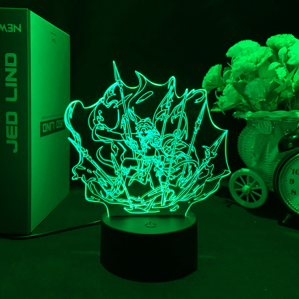 Xiao Gesnhin Impact Night Light Genshin LED Table Lamp (2)