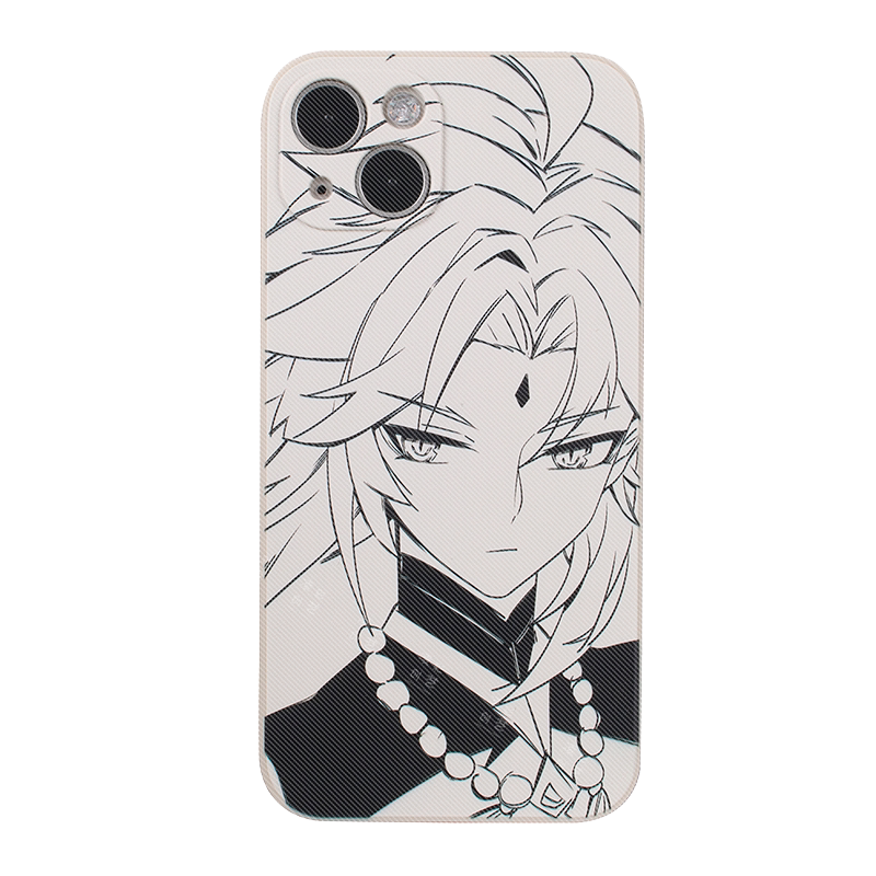 Xiao Phone Case Genshin Impact iPhone Case Cool Xiao Drawings Sketch (2)