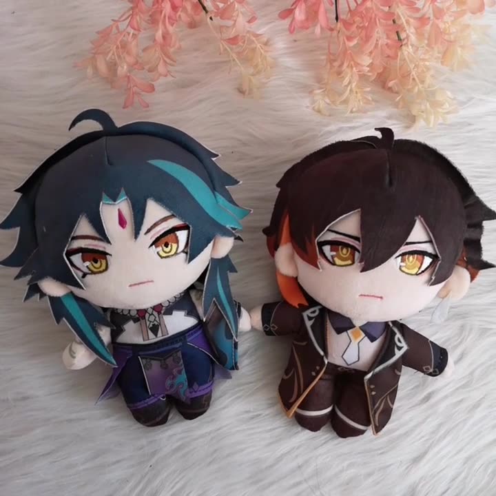 Genshin Impact Plush Dolls - Detailed and Cozy