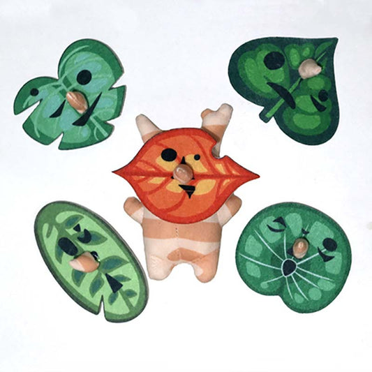 Korok Plushies with Interchangeable Faces and Sound