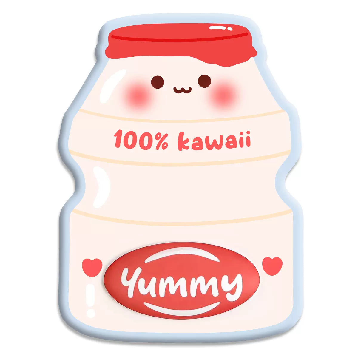 Cute Yogurt Drink Wrist Rest Set