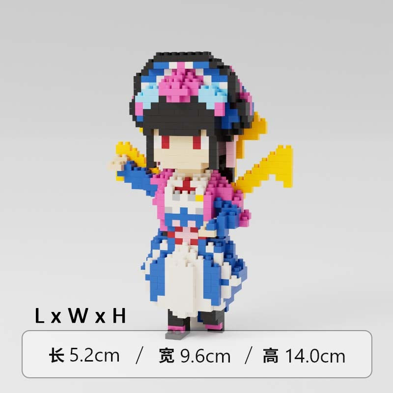 Yun Jin Genshin Impact Toy Figure Mini Building Blocks Genshin Impact Merch (13)