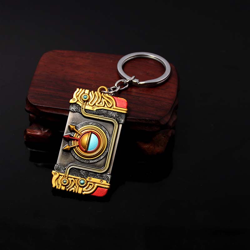 Zelda Purah Pad Keychain - Adventure Symbol
