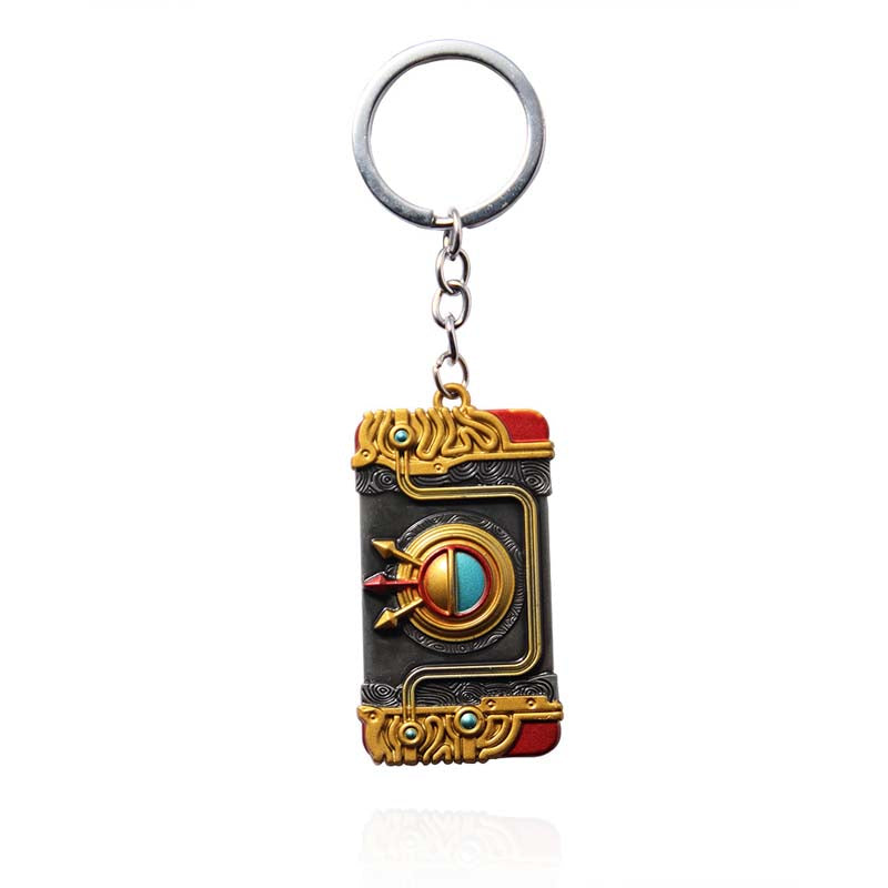 Zelda Purah Pad Keychain - Adventure Symbol