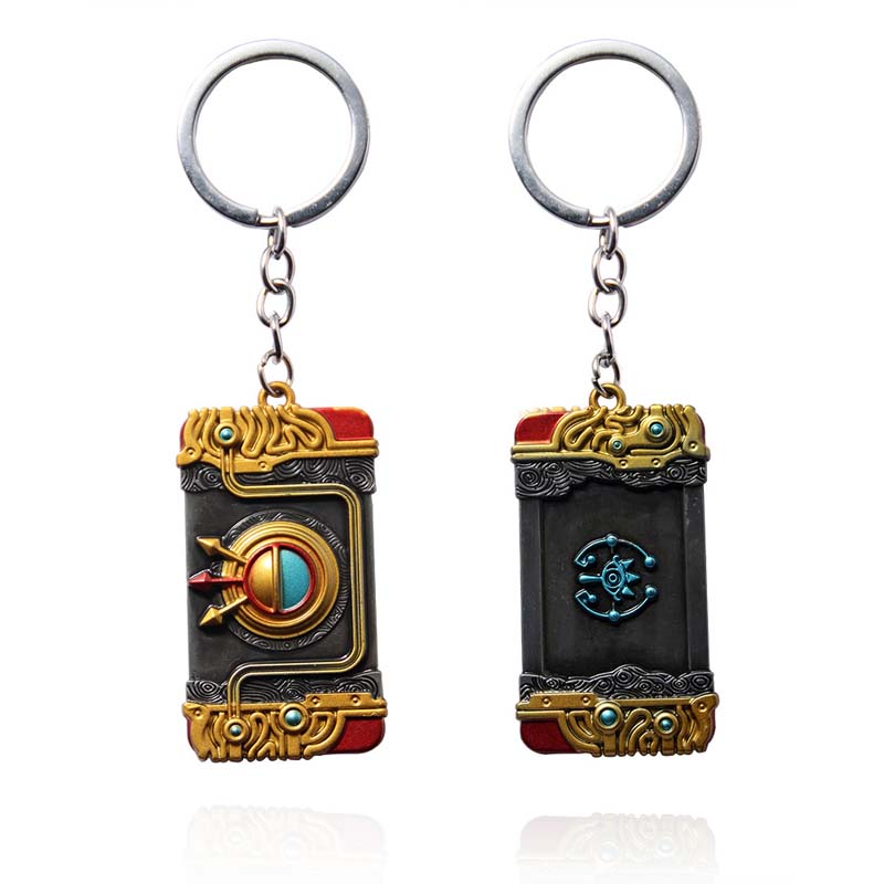 Zelda Purah Pad Keychain - Adventure Symbol