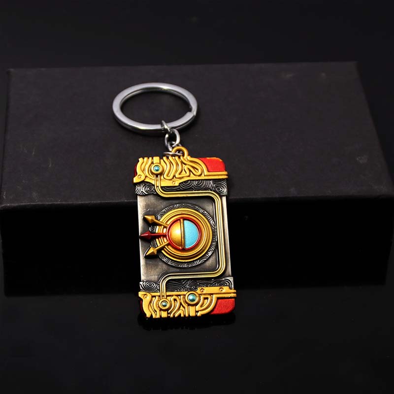 Zelda Purah Pad Keychain - Adventure Symbol