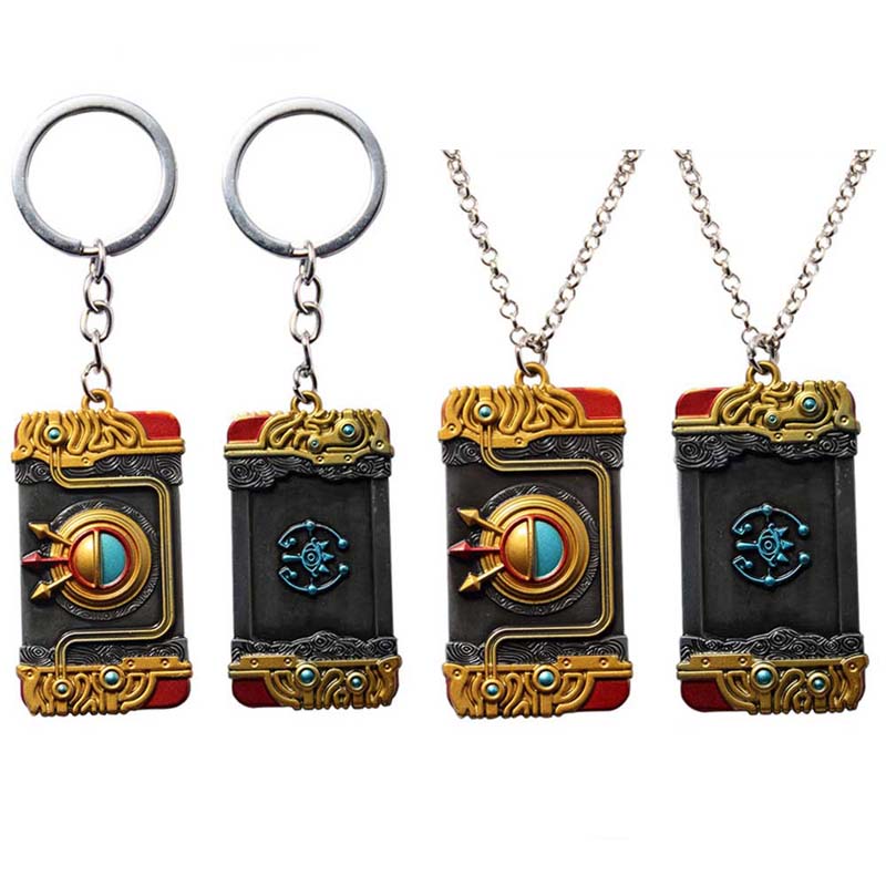 Zelda Purah Pad Keychain - Adventure Symbol