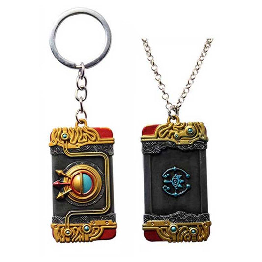 Zelda Purah Pad Keychain - Adventure Symbol