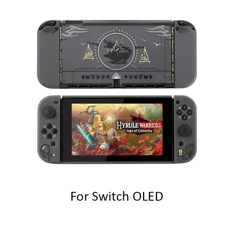 Zelda Switch OLED Cover Case Hyrule Warriors Age of Calamity Zelda Hard Shell Case for Switch (4)