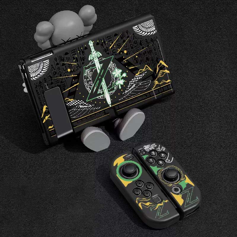 Zelda TOTK Soft TPU Switch OLED Cover Zelda Switch Case (1)