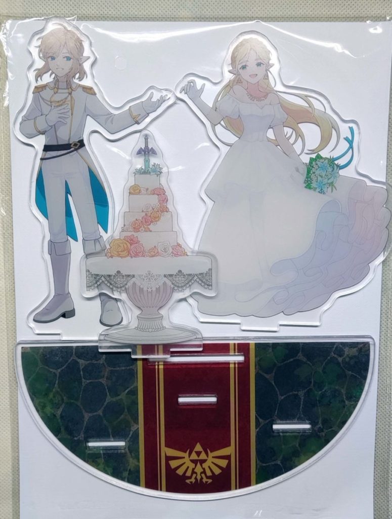 Zelda Standee with Link, Base, Cake