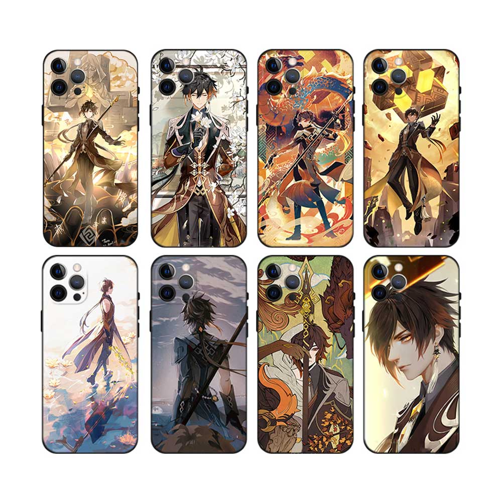 Zhongli Genshin Impact Phone Case