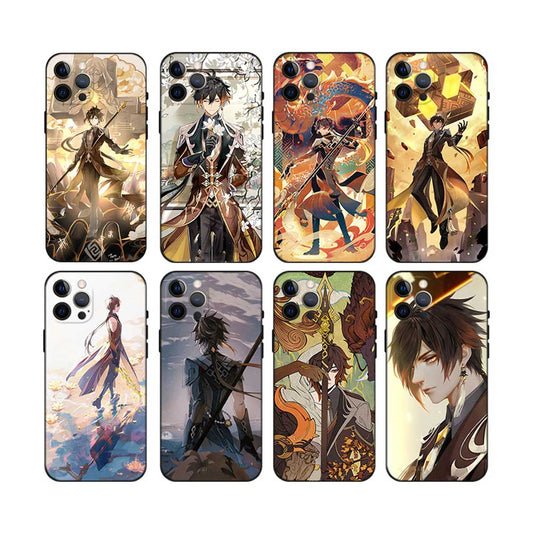 Zhongli Genshin Impact Phone Case