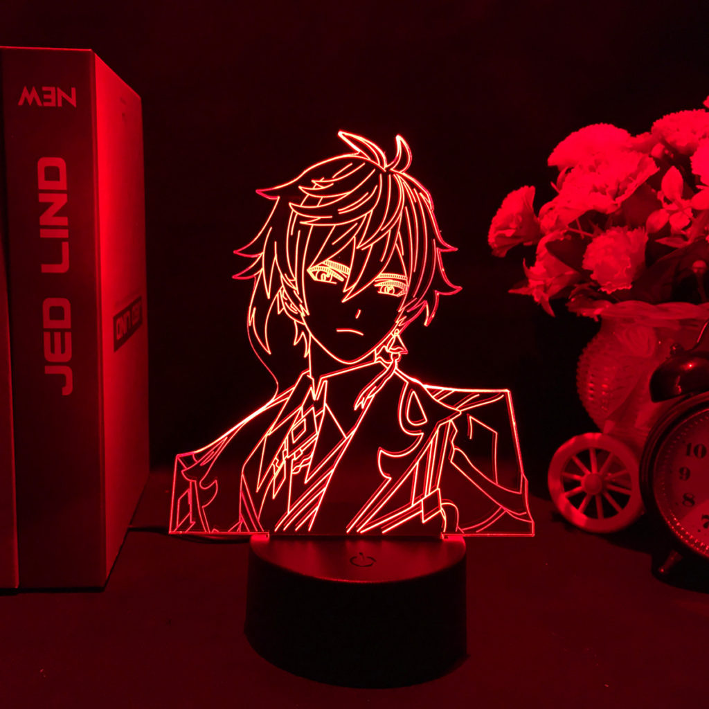 Genshin Impact Zhongli LED Lamp