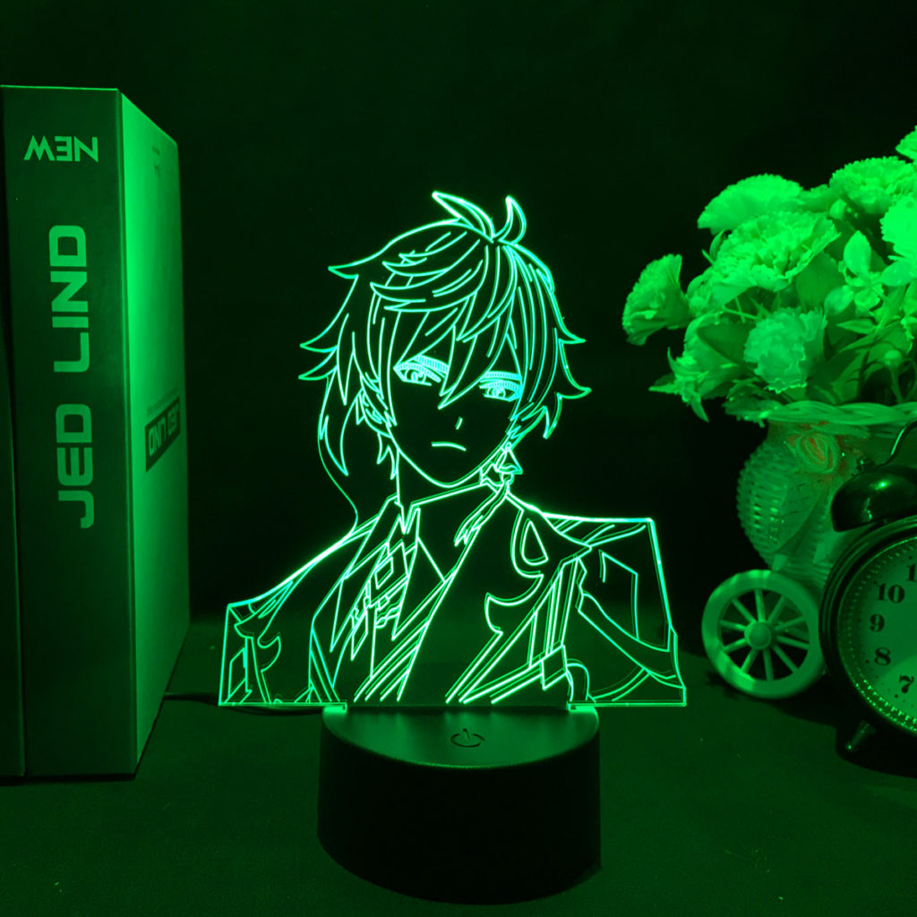 Genshin Impact Zhongli LED Lamp