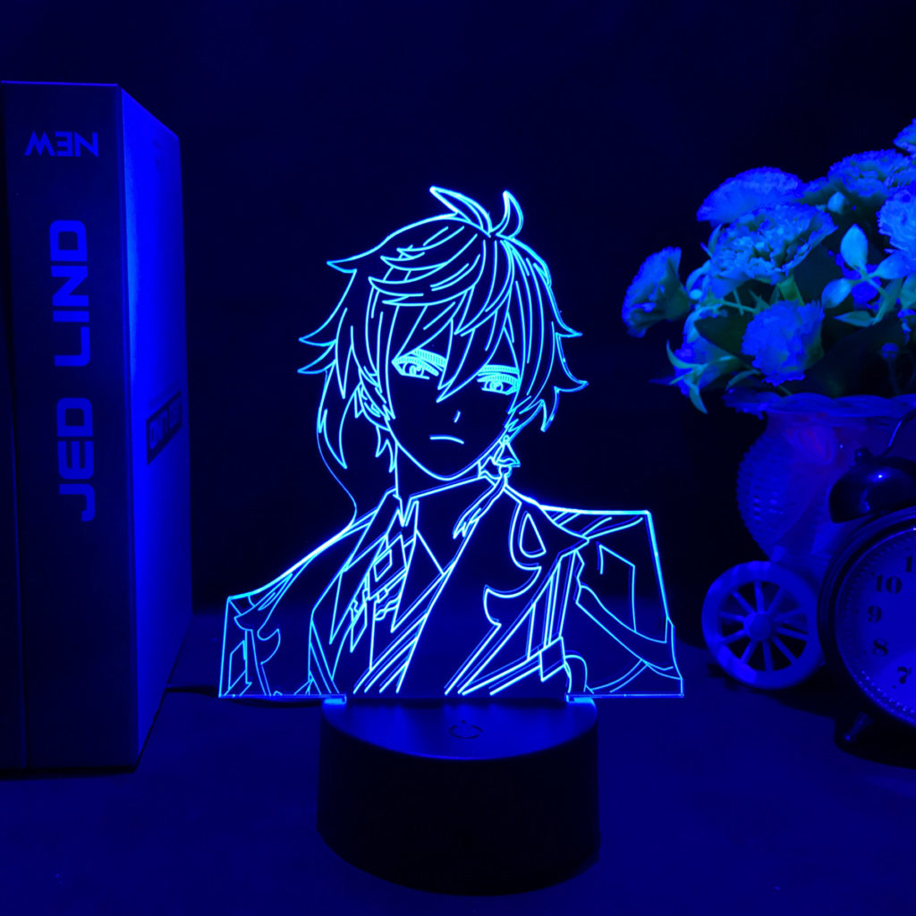 Genshin Impact Zhongli LED Lamp