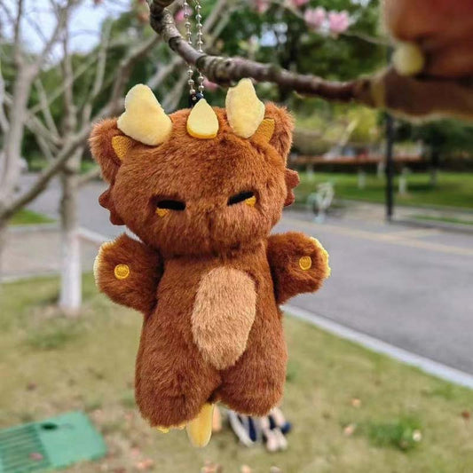 Zhongli Plush Keychain: Genshin Impact Adventure