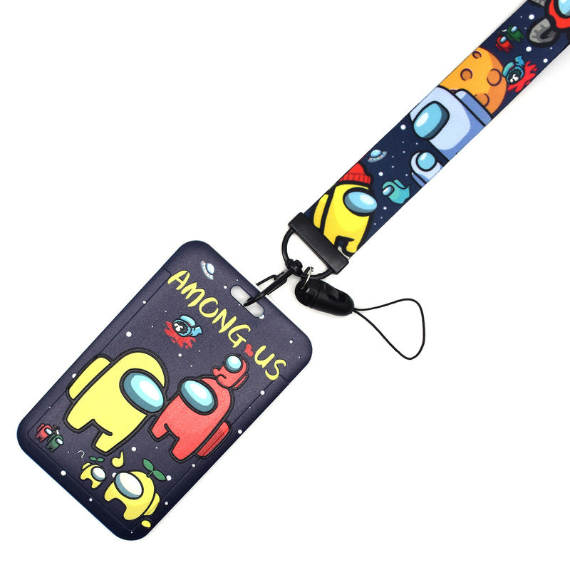 Astronaut Badge Holder with Lanyard