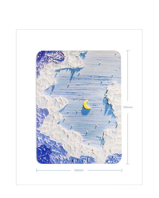 Sky Mouse Pad with 3D Design