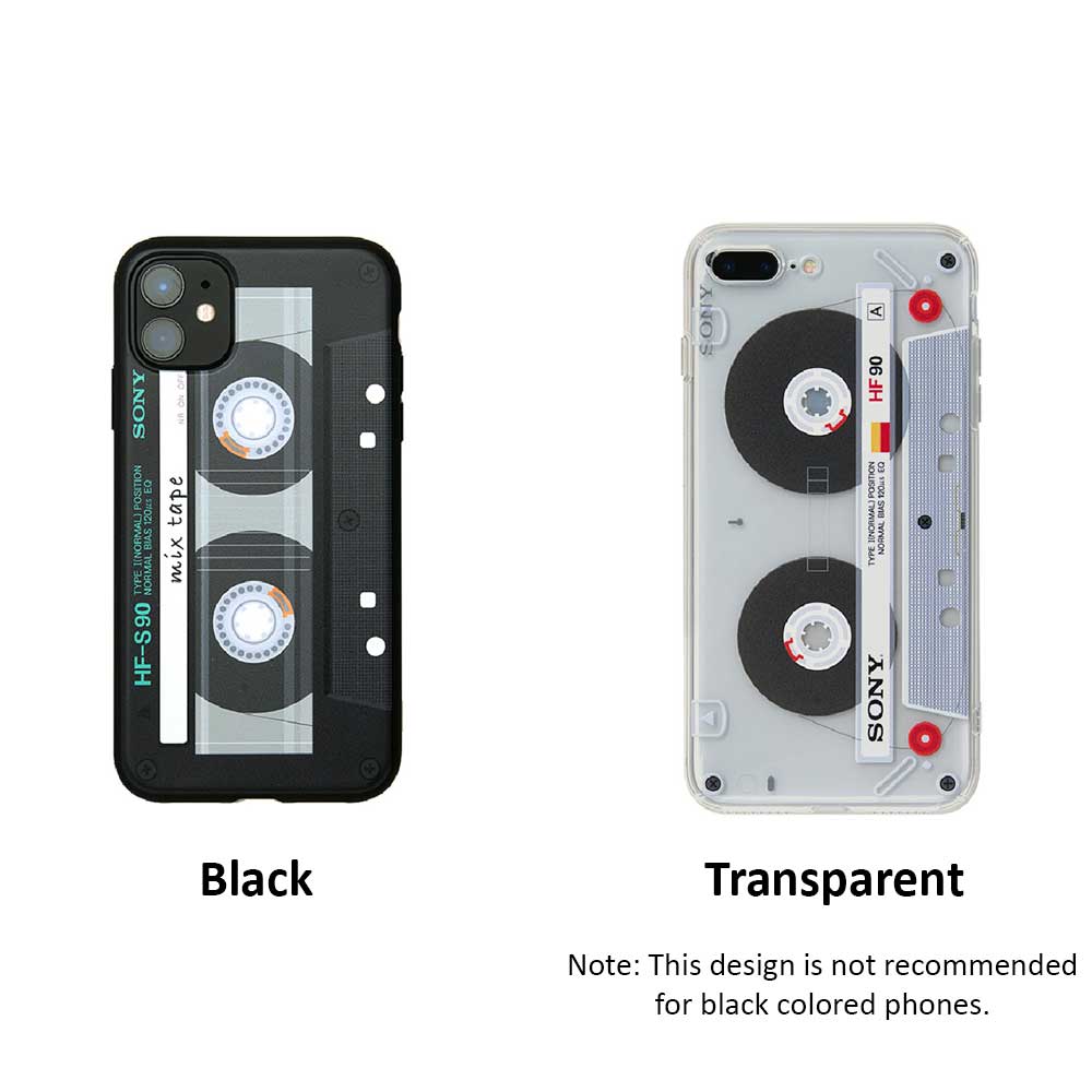 Cassette Phone Case with Retro Design