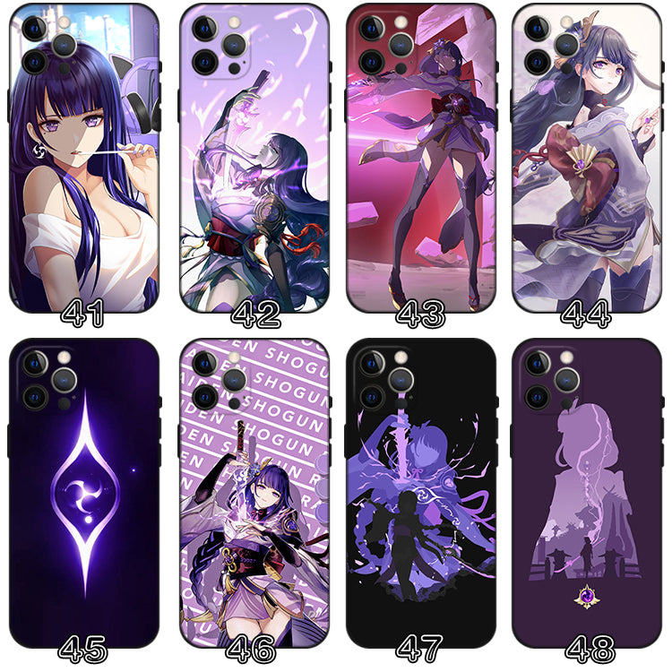 Raiden Shogun Genshin Impact Phone Case
