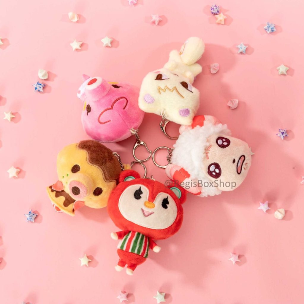 Cute ACNH Plush Keychains Collection