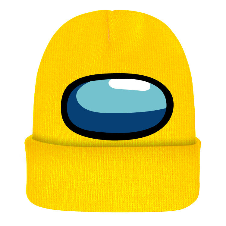 cute among us beanie imposter hat knitted beanie among us gift (1)