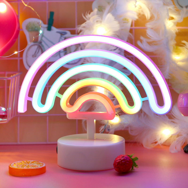 Cute Rainbow LED Night Light
