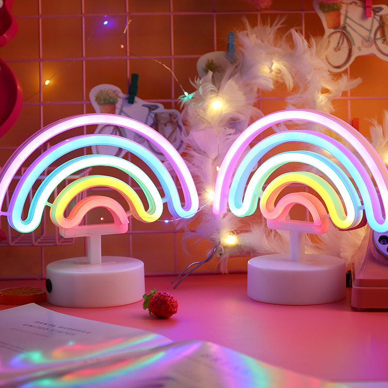 Cute Rainbow LED Night Light