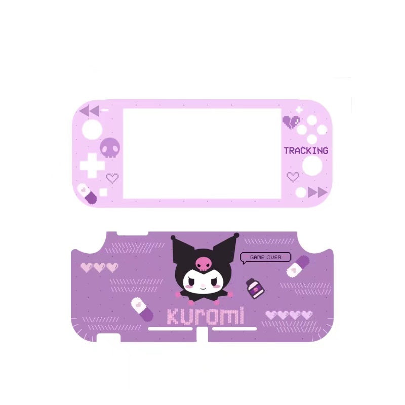 cute nintendo switch lite skin kuromi switch lite stickers cover (2)