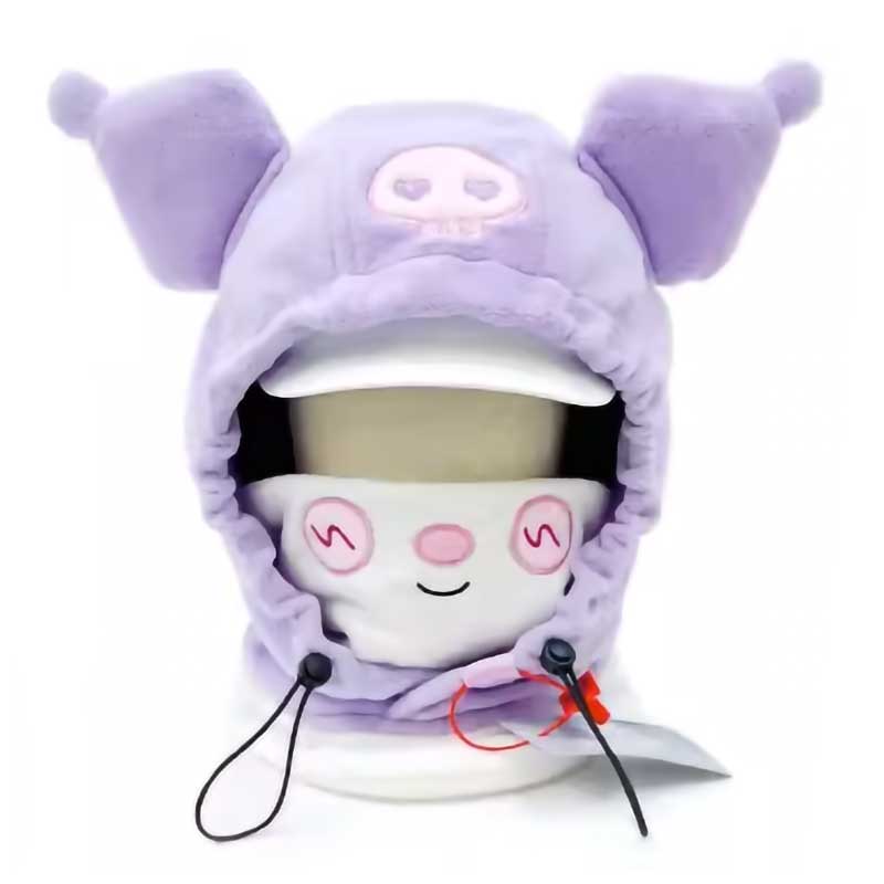 cute rabbit balaclava ski mask animal snowboard balaclavas purple
