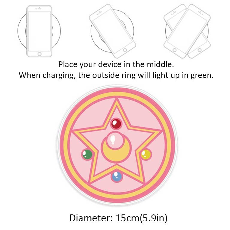 Kawaii Wireless Charger with Cute Designs
