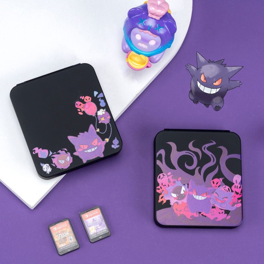 Ghost-themed Switch game card case